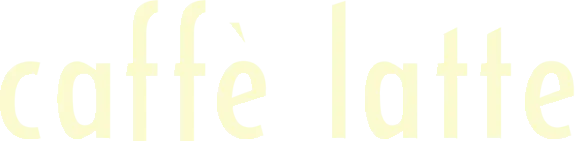 caffè latte